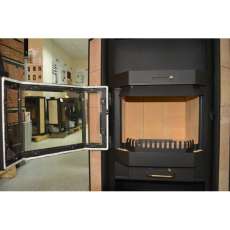 Купить стальной камин с теплообменником Мета-Бел АОТВ 9.0-03 Печора-Аква в Слуцке фото в Слуцке