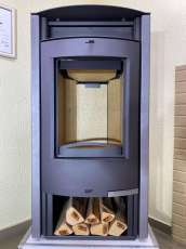 Купить стальную печь-камин Мета-Бел АОТ 7.0-01 в модификации Сена в Слуцке фото  в Слуцке