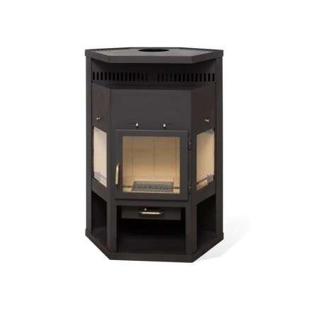 Купить стальной камин Мета-Бел Енисей в Слуцке фото в Слуцке