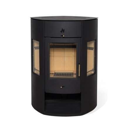 Печь-камин Мета-Бел АОТ 11.0 (в модификации "Енисей 2") фото в Слуцке