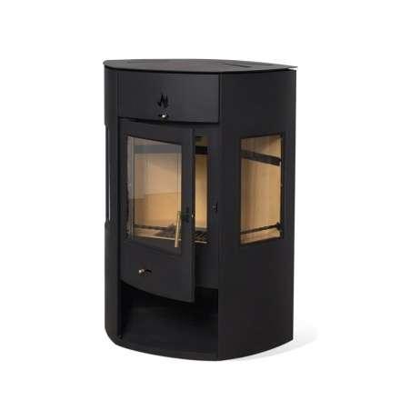 Печь-камин Мета-Бел АОТ 11.0 (в модификации Енисей 2) в Слуцке