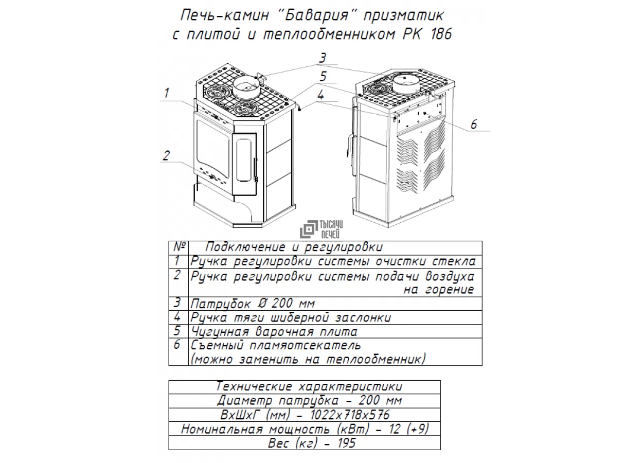 Недорогой камин с дровницей Бавария призматик с плитой фото в Слуцке