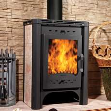 Недорогой камин со стеклом Бавария фото в Слуцке