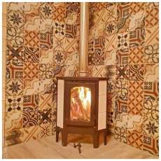 Печь-камин Бавария угловая в Слуцке