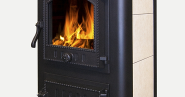 Чугунный недорогой камин со стеклом Бавария Оптима Чугун с плитой фото в Слуцке