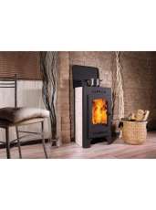 Печь-камин Бавария Оптима с плитой фото в Слуцке