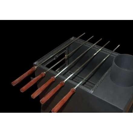 Небольшая печь-мангал с плитой Кельн-Турбо фото в Слуцке