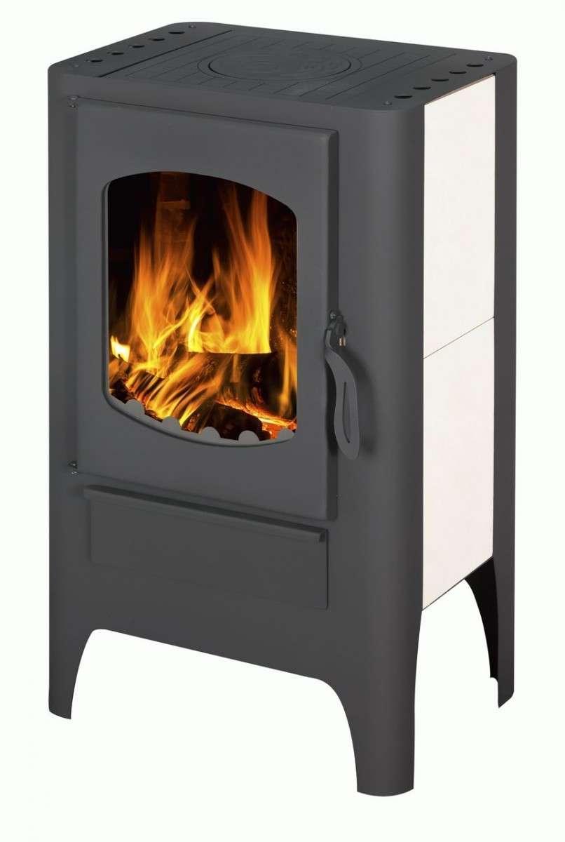 Печь-камин Бавария Эко с плитой 1 конфорка Амазонка бай фото в Слуцке