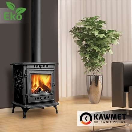 Печь-камин Kawmet P10 (6,8 кВт) EKO в Слуцке