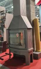 Экокамин МЮНХЕН ПРИСТЕННО-УГЛОВОЙ графит фото в Слуцке