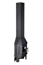 Камин Бавария Мюнхен пристенно-угловой МИНИ черный в Слуцке