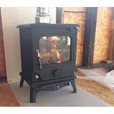 Печь-камин чугунный FireWay Paul в интерьере чёрный Амазонка бай фото в Слуцке