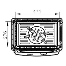 Купить Печь-камин NORDflam Breno в интерьере в Слуцке Амазонка бай фото в Слуцке