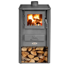 Печь-камин Blist Oganj LM стальная дверца Амазонка бай фото в Слуцке