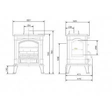  Купить Печь-камин NORDflam Akron в Слуцке Амазонка бай фото в Слуцке