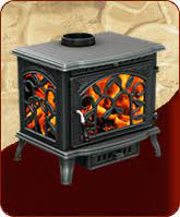 Печь-камин чугунный FireWay Demetra в интерьере Амазонка бай фото в Слуцке