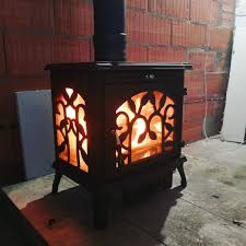 Печь-камин чугунный FireWay Demetra в интерьере Амазонка бай фото в Слуцке