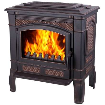 Печь-камин FireWay Gunter патина медь Амазонка бай фото в Слуцке