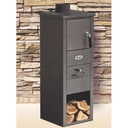 Печь-камин Blist Ekonomik LM стальная дверца фото в Слуцке