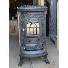 Купить Печь-камин NORDflam Plato patine чугун в Слуцке Амазонка бай фото в Слуцке