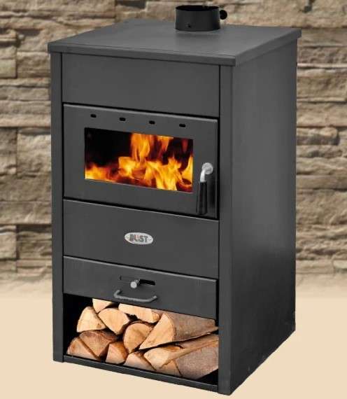 Печь-камин Blist B22 E с водяным контуром фото в Слуцке