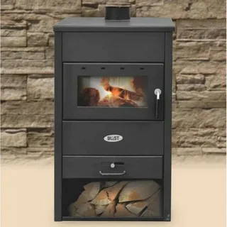 Печь-камин Blist B22 E с водяным контуром фото в Слуцке