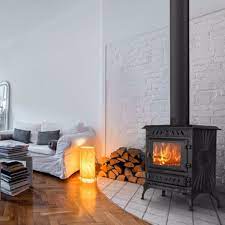 Купить Печь-камин Kawmet P3 (7.4 кВт) EKO в интерьере чугунный в Слуцке фото в Слуцке