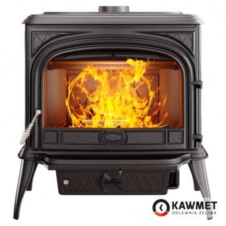 Печь-камин KAWMET Premium SPHINX S6 (13,9 kW) Амазонка бай фото в Слуцке