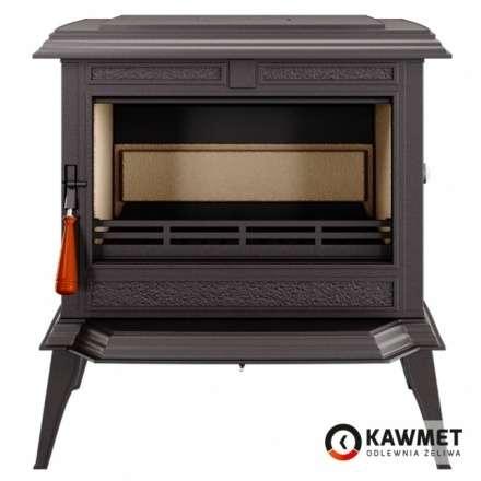 Купить Печь-камин KAWMET Premium ATHENA S12 (12,3 кВт) в интерьере чугунный в Слуцке фото в Слуцке
