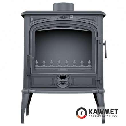 Купить Печь-камин KAWMET Premium SELENA S14 (6,5 кВт) в интерьере чугунный в Слуцке фото в Слуцке