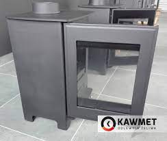 Купить Печь-камин Kawmet Premium S16 (4,9 кВт) в интерьере чугунный в Слуцке фото в Слуцке