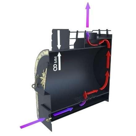 Отопительная печь Царь-печи Матрёшка большая 1 ЧДС в Слуцке