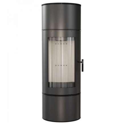 Купить Печь-камин Kratki Antares стальной в интерьере в Слуцке Амазонка бай фото в Слуцке