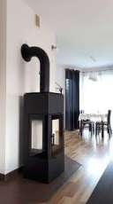 Купить Печь-камин Kratki THOR 8 View стальной в интерьере в Слуцке Амазонка бай фото в Слуцке