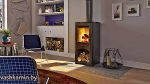 Купить Печь-камин Kratki Koza/K5/S/W стальной в интерьере в Слуцке Амазонка бай фото в Слуцке