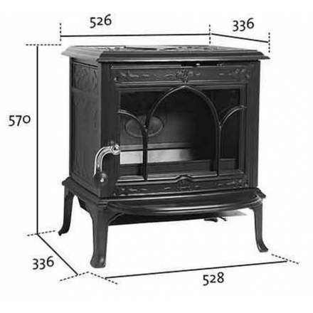 Чугунная печь камин Jotul F100 SE в Слуцке