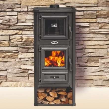 Печь-камин с духовкой Blist Ambasador R фото в Слуцке