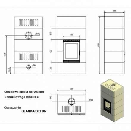 Купить Кафельную печь Kratki BLANKA/KAFEL/K амазонка бай фото в Слуцке