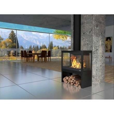 Купить Печь-камин KFD STO M 14 в интерьере чугунная в Слуцке в Слуцке