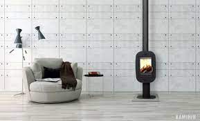 Купить Печь-камин KFD LIDIA в интерьере чугунная в Слуцке в Слуцке