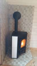 Купить Печь-камин Везувий ПК-01 (220) угловой песчаник 9 кВт в Слуцке в Слуцке
