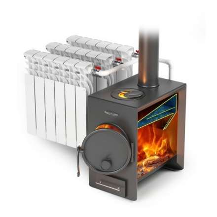 Отопительная печь Термофор Нормаль-батарея ТВ ТО антрацит 115 купить в Слуцке