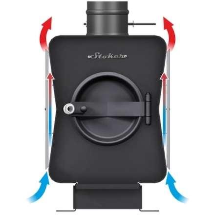 Печь садовая Ермак Stoker Садовая 70-ОВ в Слуцке