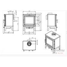 Купить Печь-камин NORDflam Ivory в Слуцке Амазонка бай фото в Слуцке