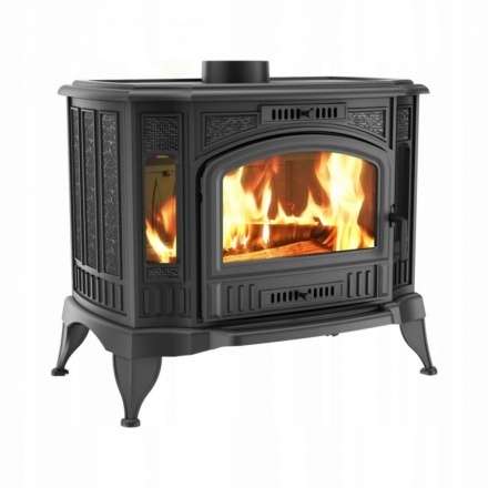 Печь-камин чугунный Kratki Koza K9 с термостатом Амазонка бай фото в Слуцке