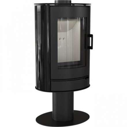 Печь-камин Kratki Koza/AB/S/NO/Kafel/Czarny Амазонка бай фото в Слуцке