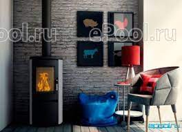 Купить Печь-камин Печь-камин Kratki Koza/AB/S/Kafel/Bialy в интерьере в Слуцке Амазонка бай фото в Слуцке