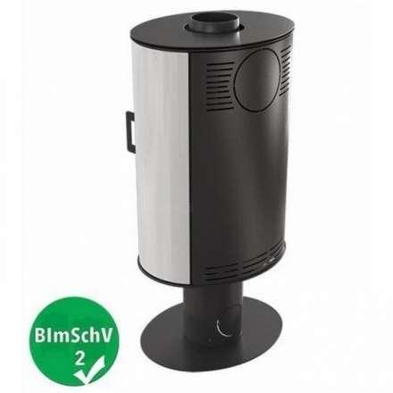 Купить Печь-камин Kratki KOZA/AB/S/N/KAFEL/BIALY (кафель белый) в интерьере в Слуцке Амазонка бай фото в Слуцке