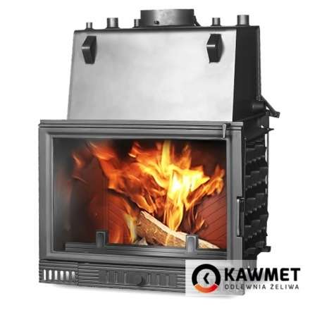 Каминная топка Kawmet W1CO 18,7 кВт с водяным контуром в Слуцке