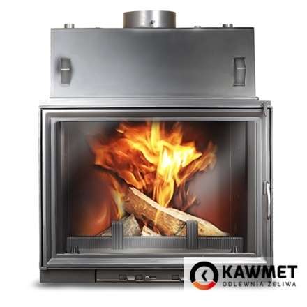 Каминная топка Kawmet W7CO 25,3 кВт с водяным контуром в Слуцке